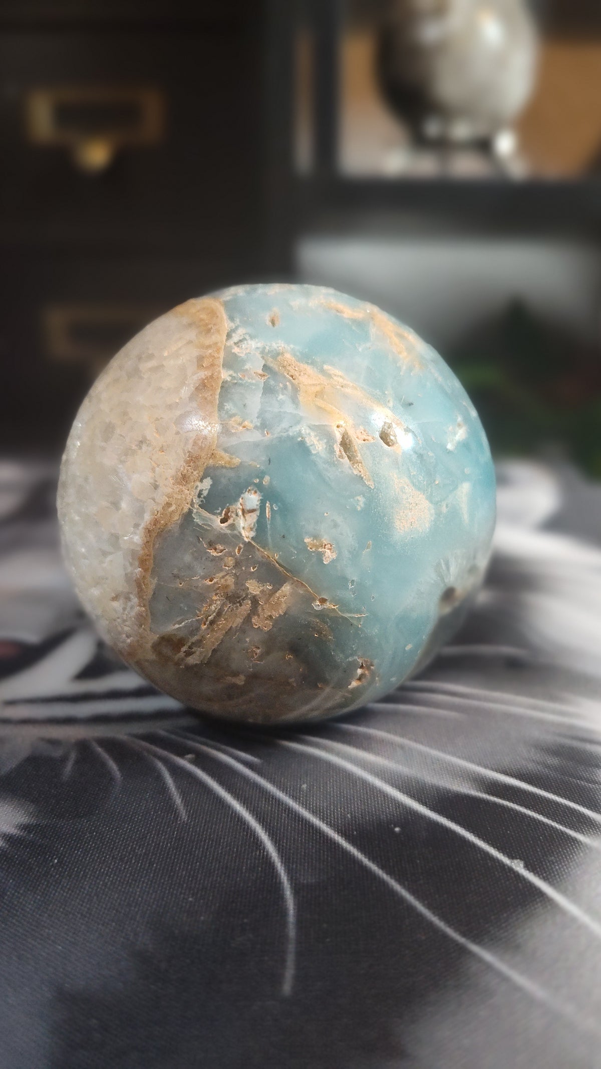 Blue Caribbean Calcite