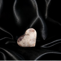 Blue Flower Agate Heart