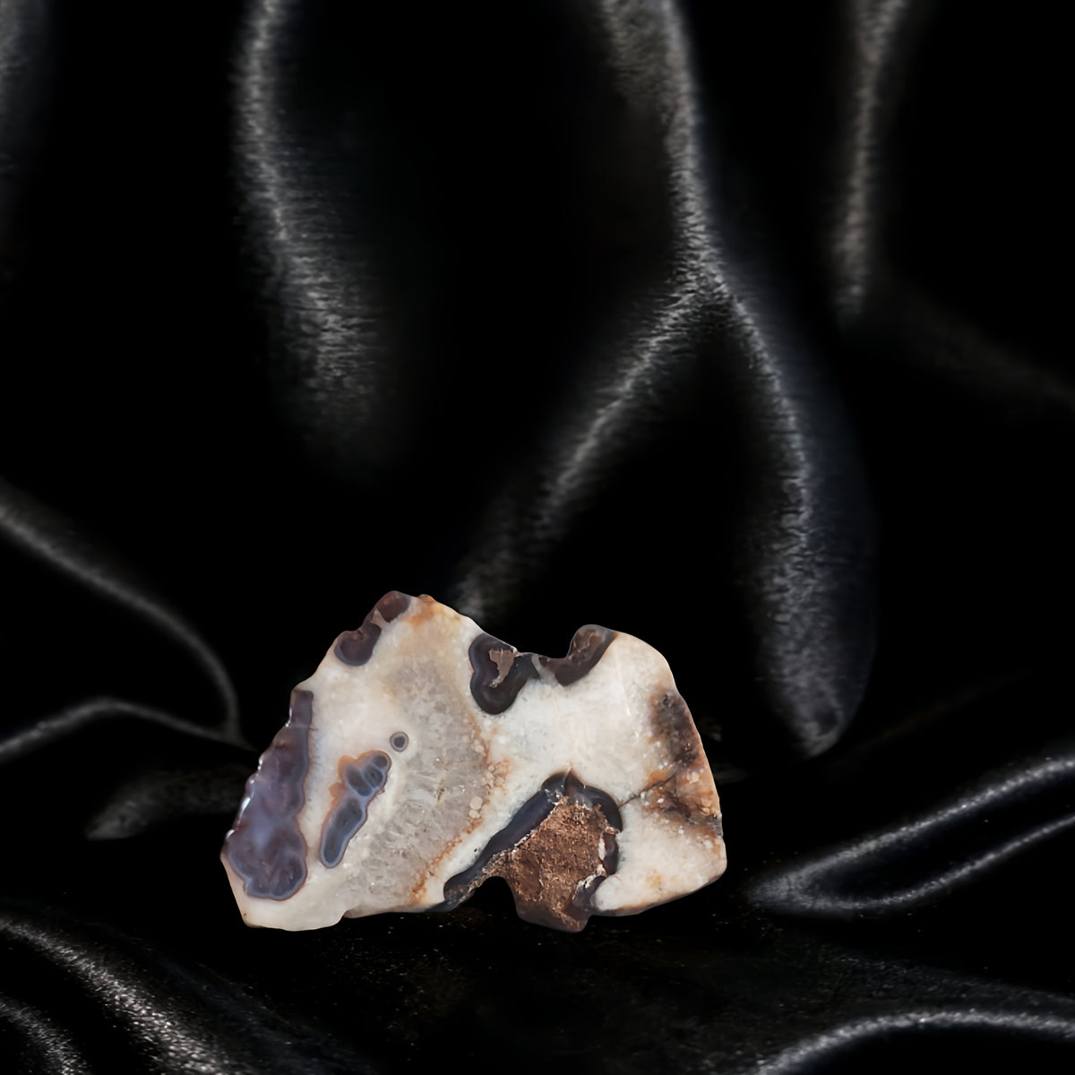 Blue Flower Agate